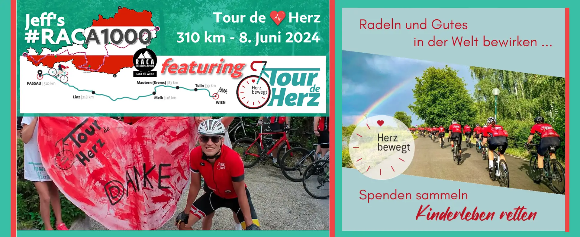 Read more about the article RACA East to West 1.000 featuring Tour de Herz 2024